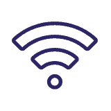 Accès gratuit à internet grâce au Wifi haut débit sur tout le campus.